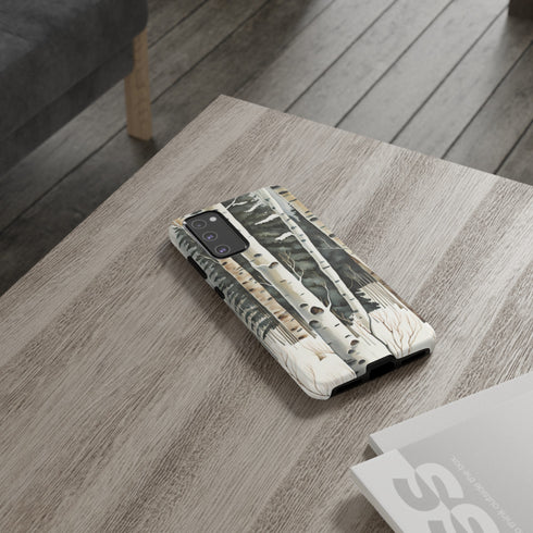 Winter Aspen Trunks - Impact Resistant Phone Case